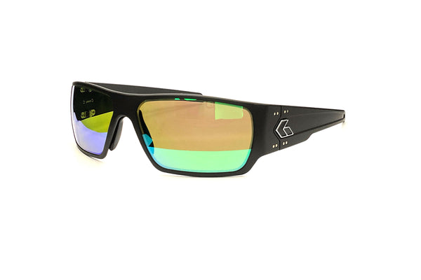 Gatorz - Specter (Black Cerakote w/Silver Logo | Green Mirror Polarized)