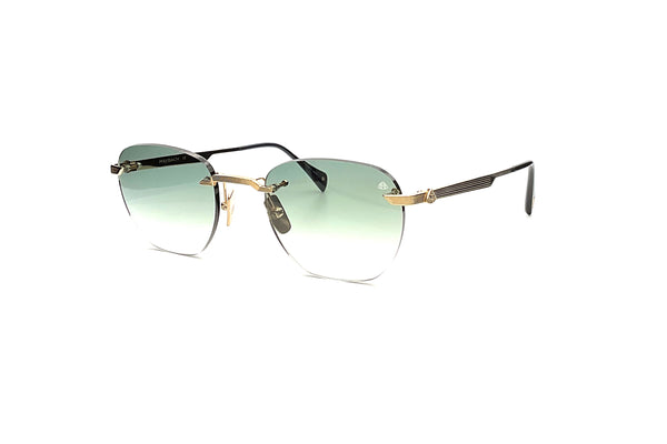 Maybach Eyewear - The Wolf II (Mellow Gold/Black | Green)