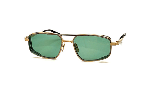 Akoni - Atlantis (Brushed 12k Gold/Palladium Black | Emerald)