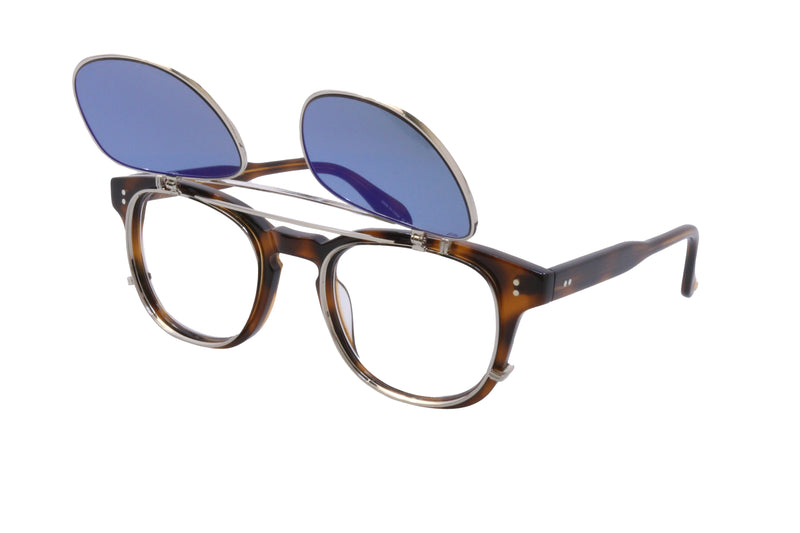 Garrett Leight - Langley Sun Clip (Silver H20) – Good See Co.