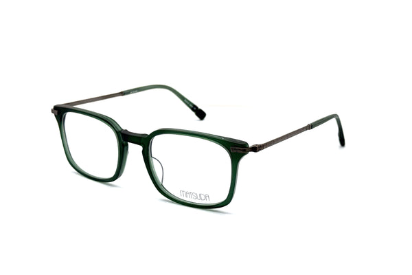 Matsuda - M2077 (Matte Bottle Green/Antique Silver)