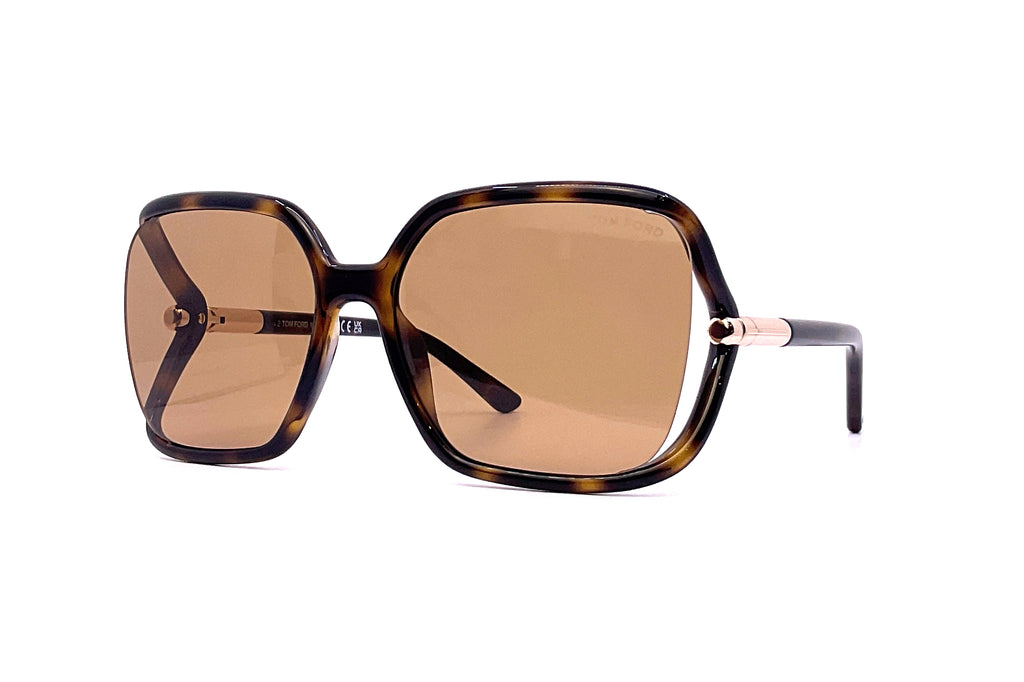 Tom Ford - Solange-02 (Shiny Dark Havana with Gold) – Good  display picture 1