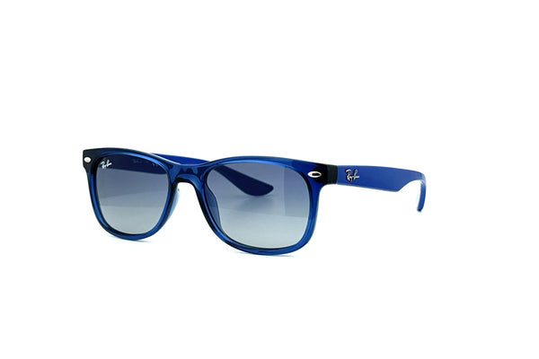 Ray-Ban - New Wayfarer Kids (Transparent Blue | Gray Gradient)