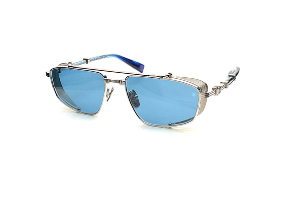 Balmain - Brigade-V (Silver w/Black Rhodium | Blue Swirl)