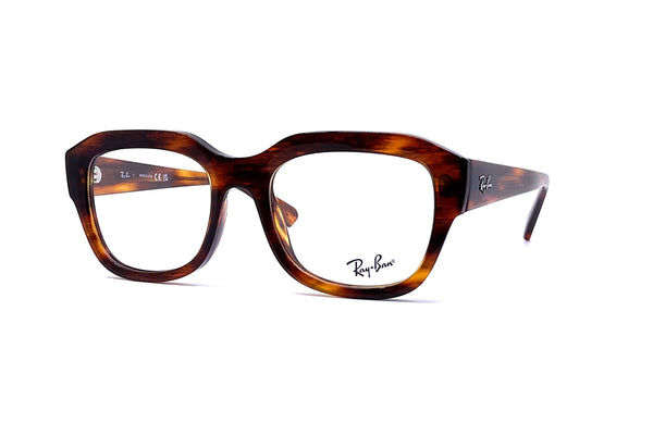 Ray-Ban - Leonid Optics [Medium] (Polished Striped Havana)