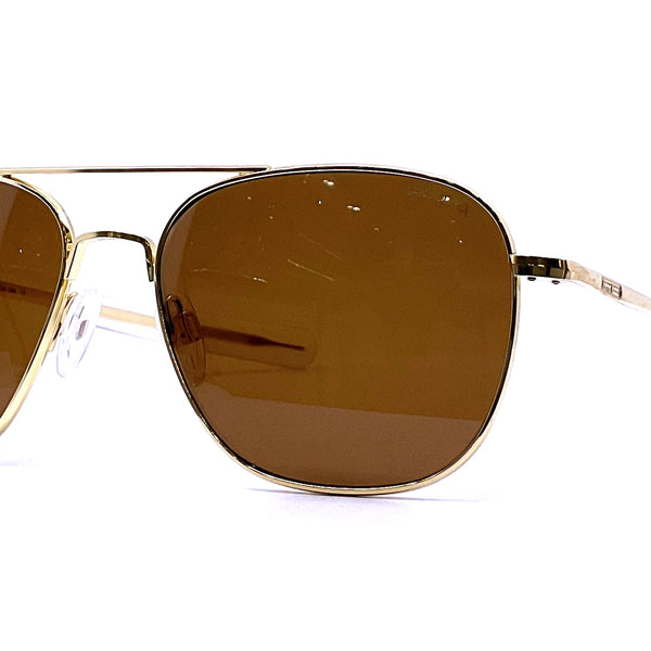Randolph Aviator Large (23k Gold American Tan Polarized