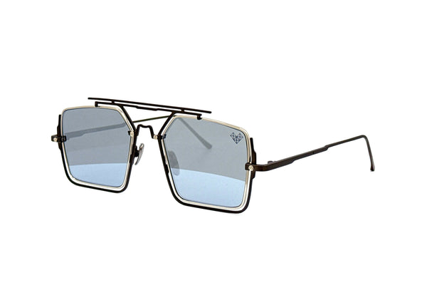 Vysen - Marcus (Dark Gunmetal Matte/Shiny Silver | Silver Mirror)