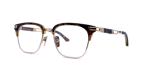 Maybach Eyewear - The Dean I (22k Mellow Gold Plated | Amber | Clear)