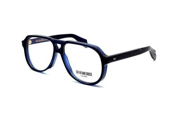 Cutler and Gross - 9782 Aviator Opticals (Classic Navy Blue)