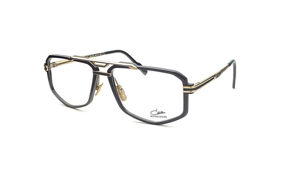 Cazal ブラック/ゴールド/8606 Cazal 665 Sunglasses Black Gold