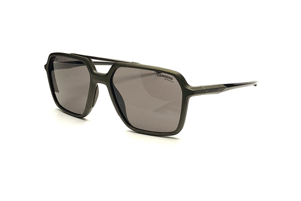 Carrera - Carduc 042 Double Bridge Square Sunglasses x Ducati (Military Green)