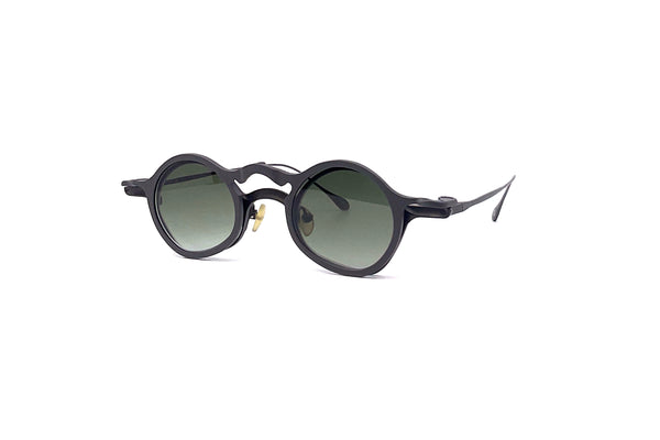 Rigards - RG1924TI (Grey) + Sun Clip (Grey | Green Gradient)
