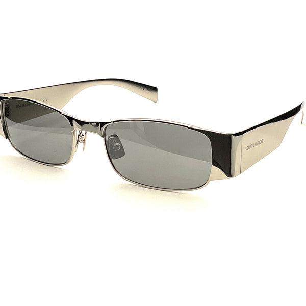 Saint Laurent - SL 738 (Shiny Silver) – Good See Co.