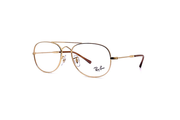 Ray-Ban - Bain Bridge- RB3735V (Polished Arista Gold) (Large)