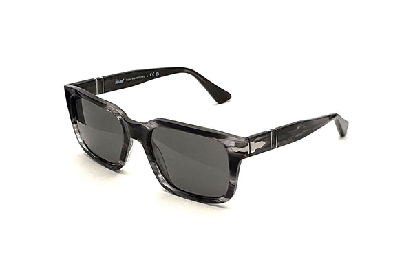 Persol - 3272-S [55] (Striped Black/Grey)
