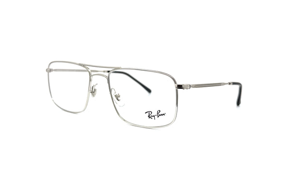 Ray-Ban - RB 6434 (Polished SIlver | Clear)