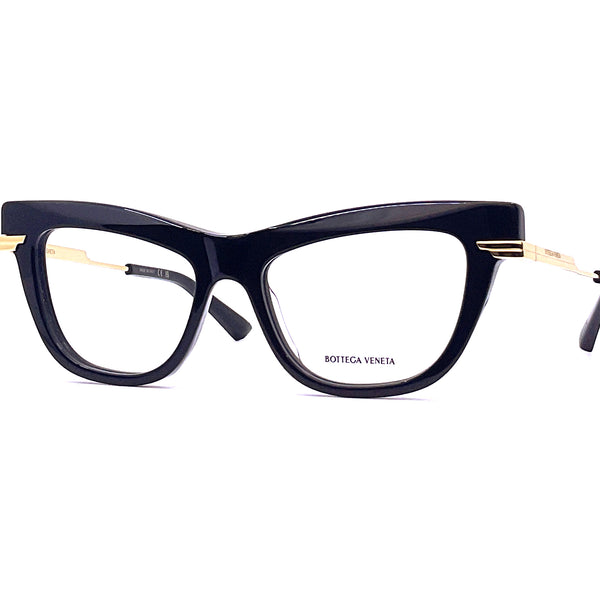 メガネ BOTTEGA VENETA Woman Optical frames Black BV1266O 001 BOTTEGA VENETA: Optical frames woman - Black | Bottega