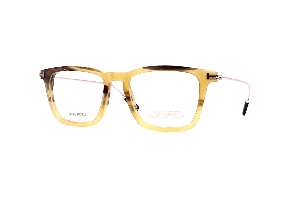 Tom Ford Private Collection - Square Horn Optical (Brown Horn