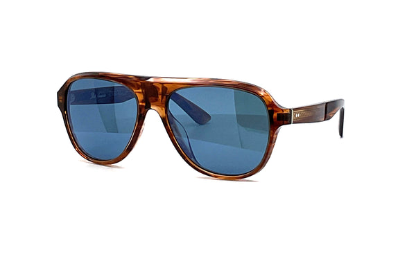 Oliver Peoples - Paul Newman Sun (Dark Amber Smoke Acetate | Regal Blue Crystal)
