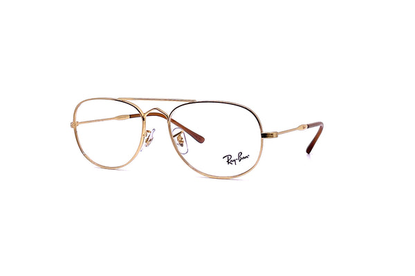 Ray-Ban - Bain Bridge- RB3735V (Polished Arista Gold) (Medium)