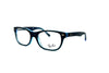 Ray-Ban - [46] RB 1555 Optics Kids (Polished Blue | Clear)