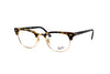 Ray-Ban - Clubmaster Fleck Optics(Polished Brown Havana)
