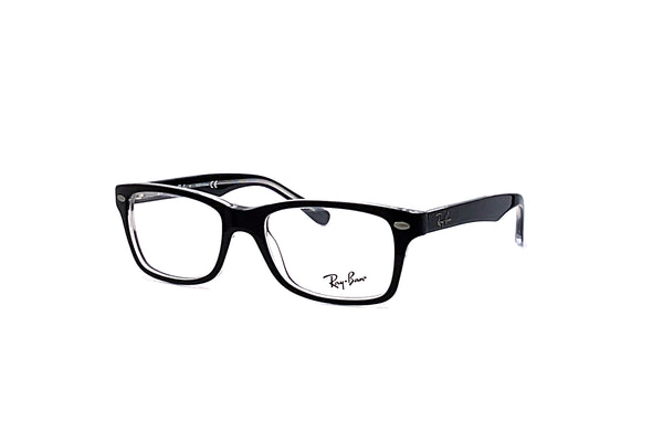 Ray-Ban - RB1531 Optics Kids (Polished Black On Transparent)