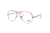 Ray-Ban - [58] Aviator Optics (Polished Rose Gold)