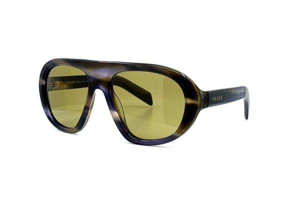 Prada - SPR C05 (Striped Laguna | Green Olive)