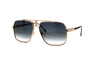 Carrera - 1055 Square Frame Navigator Sunglassess (Black/Gold)