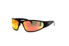 Gatorz - Wraptor (Black with Silver Logo | Sunburst Mirror Polarized)