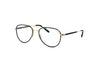 Garrett Leight - LINNIE (Matte Black-Gold) + Sun Clip (Gold | Brown Gradient)