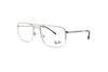 Ray-Ban - RB 6434 (Polished SIlver | Clear)