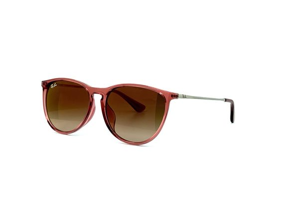 Ray-Ban - Erika Kids AF (Transparent Red | Brown Gradient Mirror Red)