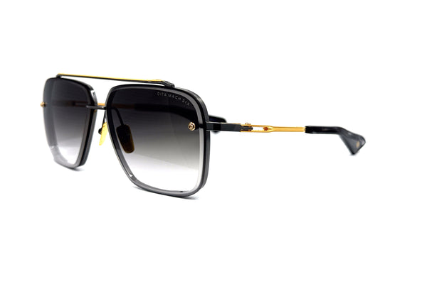 Dita - MACH-SIX (Black Rhodium - Yellow Gold | Dark Grey to Clear Gradient)