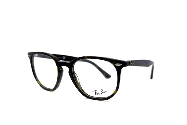 Ray-Ban - RB 7151 (Polished Havana | Clear)