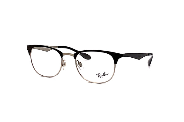 Ray-Ban - RB6346 (Polished Black On Silver)