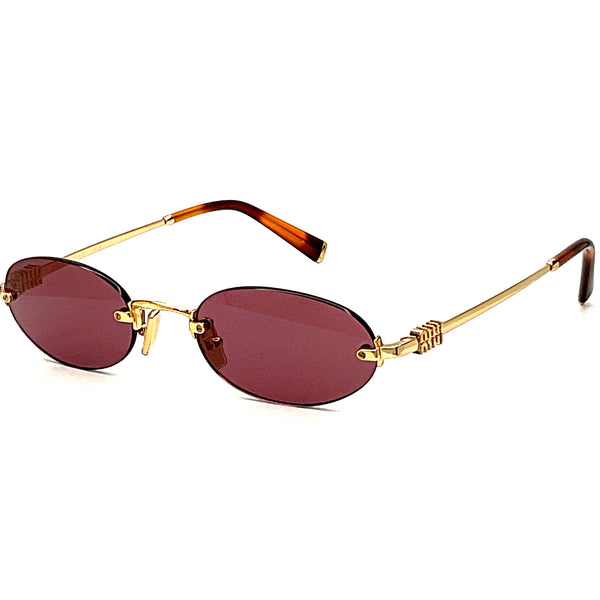 Miu Miu - Logo Sunglasses (Ruby) – Good See Co.