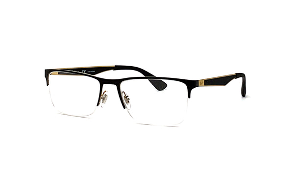 Ray-Ban - RB6335 Optics (Polished Black On Gold)