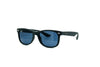 Ray-Ban - New Wayfarer Kids (Rubber Dark Gray | Dark Blue)
