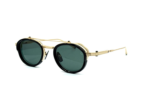 Akoni - Infinity (Brushed 12k Gold/Black Rhodium | Emerald Green)