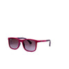 Ray-Ban - RB9084S (Polished Fucsia On Rubber Violet | Gradient Violet)