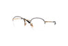 Ray-Ban - Round Gaze (Polished Black On Gold)
