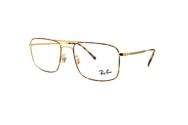 Ray-Ban - RB 6434 (Polished Havana | Clear)