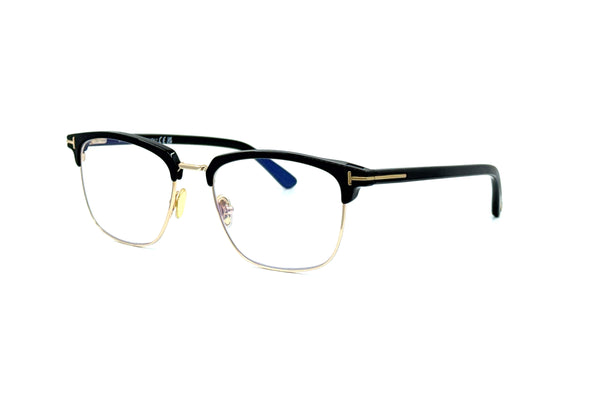 Tom Ford - TF 5683-B (Shiny Black) with Clip-On