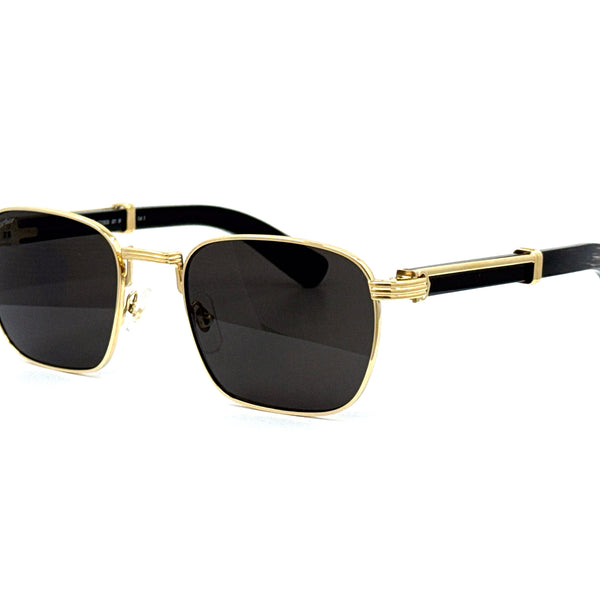 Cartier - Première de Cartier - CT0363S (Gold/Black) – Good See Co.