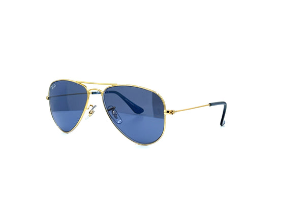 Ray-Ban - Aviator Kids (Arista Gold | Light Blue Mirror)