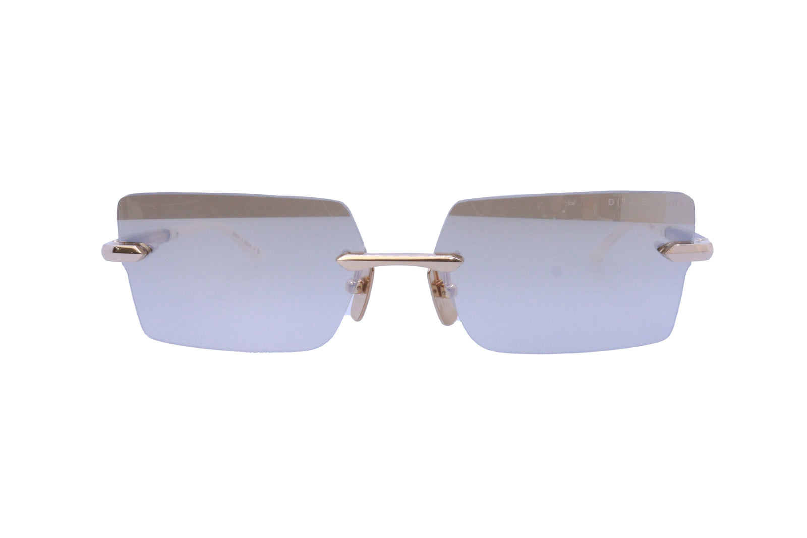 メガネ DITA DITA Eyewear - EYMORI - white gold golden timbe Dita Eymori - Bomarr Opticians