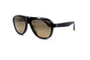 Oliver Peoples - Paul Newman Sun (Black Acetate | Sandstone Polarized Crystal)