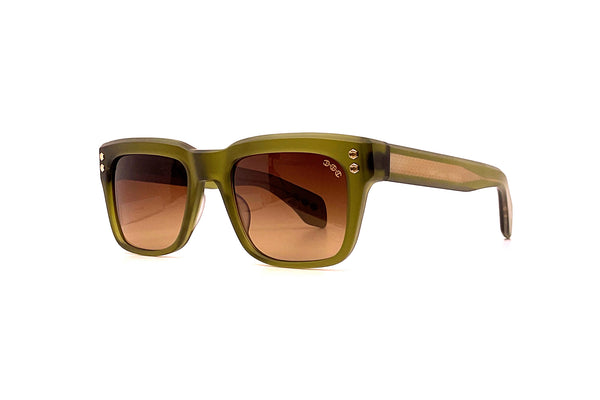 Hoorsenbuhs Sunglasses - Model V (Matte Army Green)